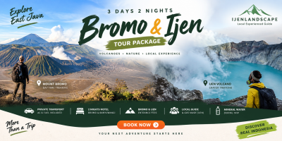 3D2N Bromo ijen tour[daytime bromo trek]